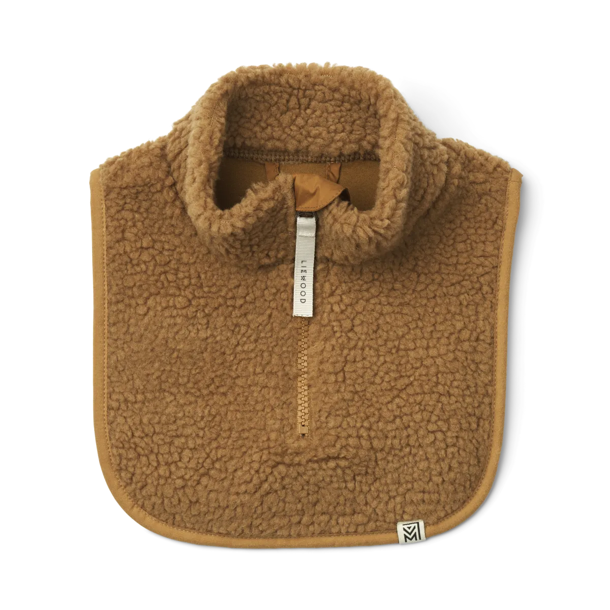 Kuscheliger Nackenwärmer "Vilo Pile Neckwarmer" von Liewood, Golden Caramel