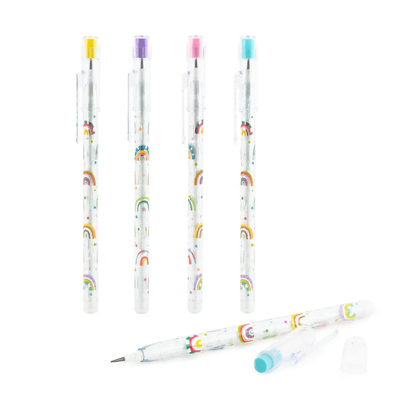 Regenbogen Zieh- & Steckbleistift - perfekt für die Schultüte