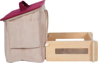 "Pferd mit Stall und Zubehör" Kinderspielzeug aus Holz von Small Foot