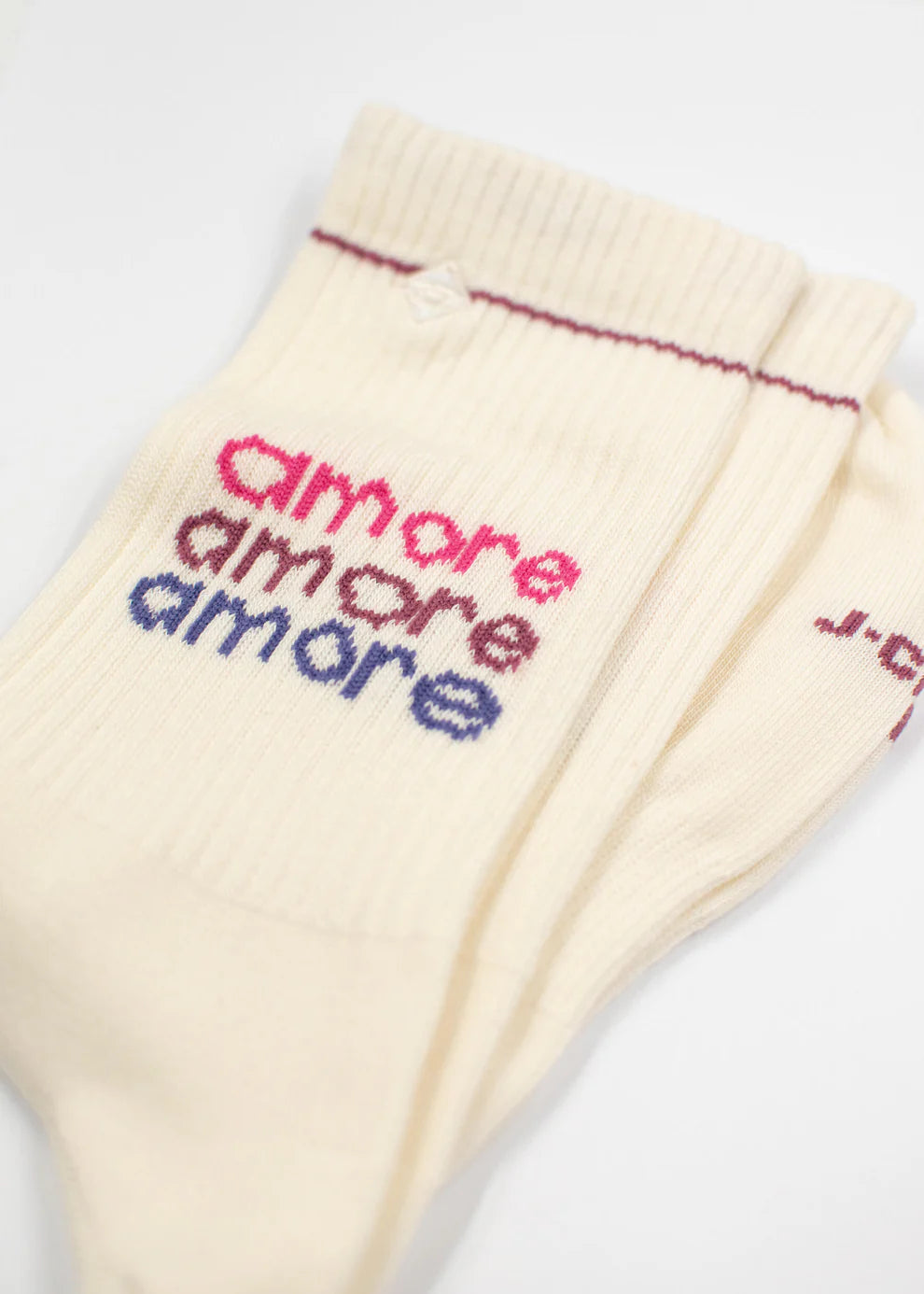 Tennissocken "Amore Amore" von J. Clay für Frauen und Männer