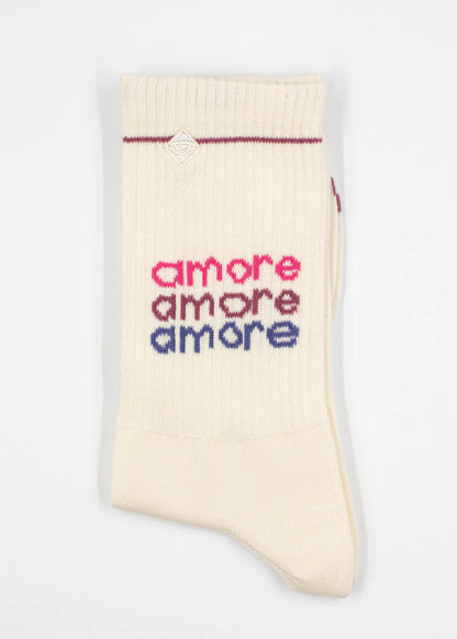 Tennissocken "Amore Amore" von J. Clay für Frauen und Männer
