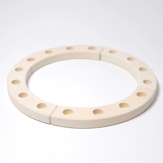 Großer Festtagsring (Weiß) von Grimm´s - perfekt für den Geburtstag