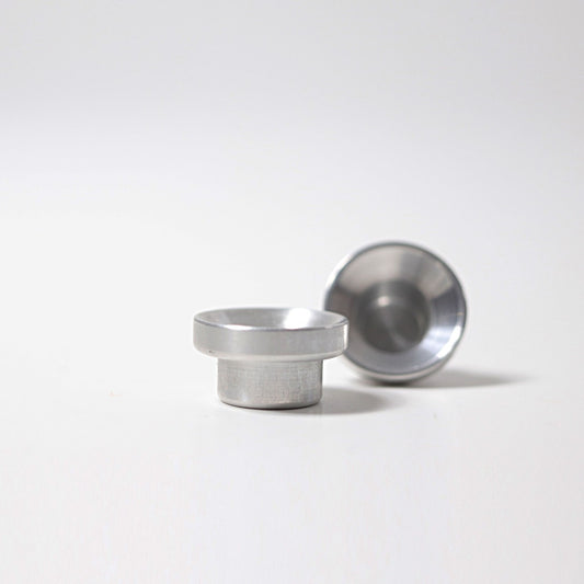 Aluminium-Kerzenhalter - perfekt für den Festtagsring von Grimm´s