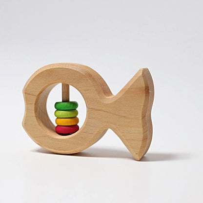 Babyspielzeug "Rasselfisch Joschi" aus Holz von Grimms