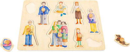 Wooden Puzzle "Family and Friends" by Small Foot