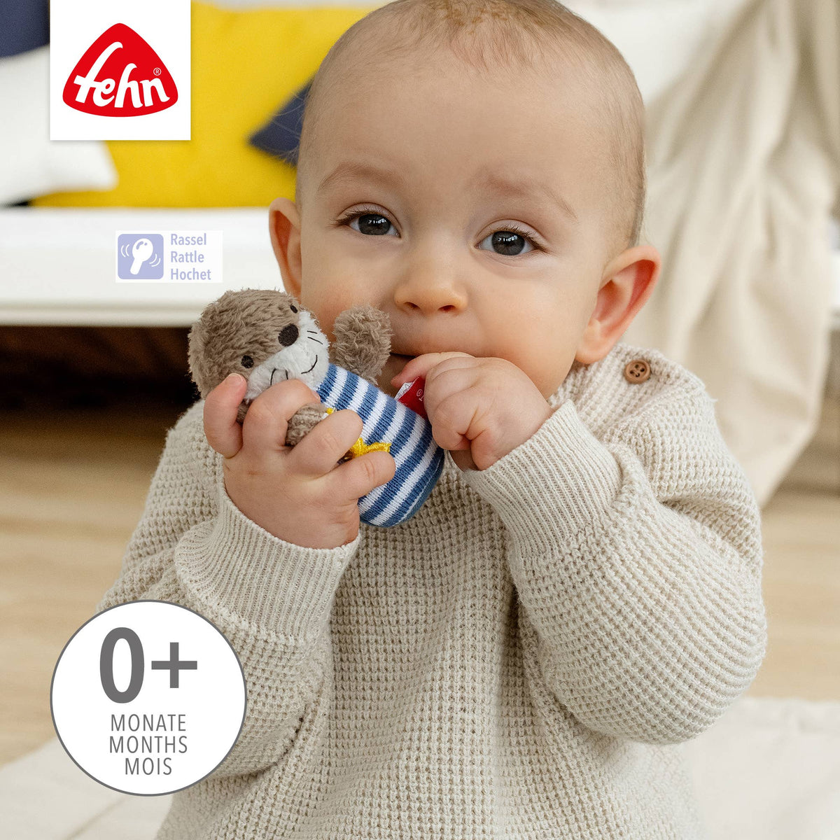 Mini-Rassel Otter von Fehn