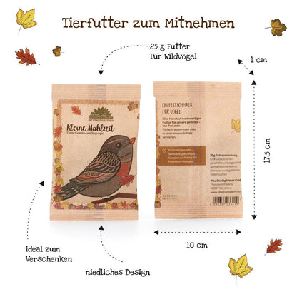 Kleine Mahlzeit für Vögel von Stadtgärtner