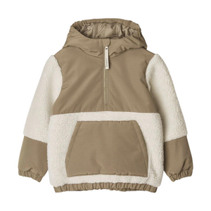 Liewood Jacke "BELIS ANORAK-JACKE" in sandy/oat mit Kuschelfell, Größe