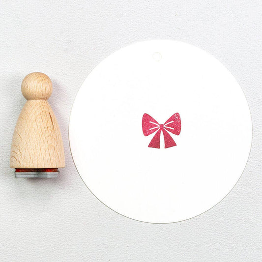Stempel "Schleife festlich" von Perlenfischer