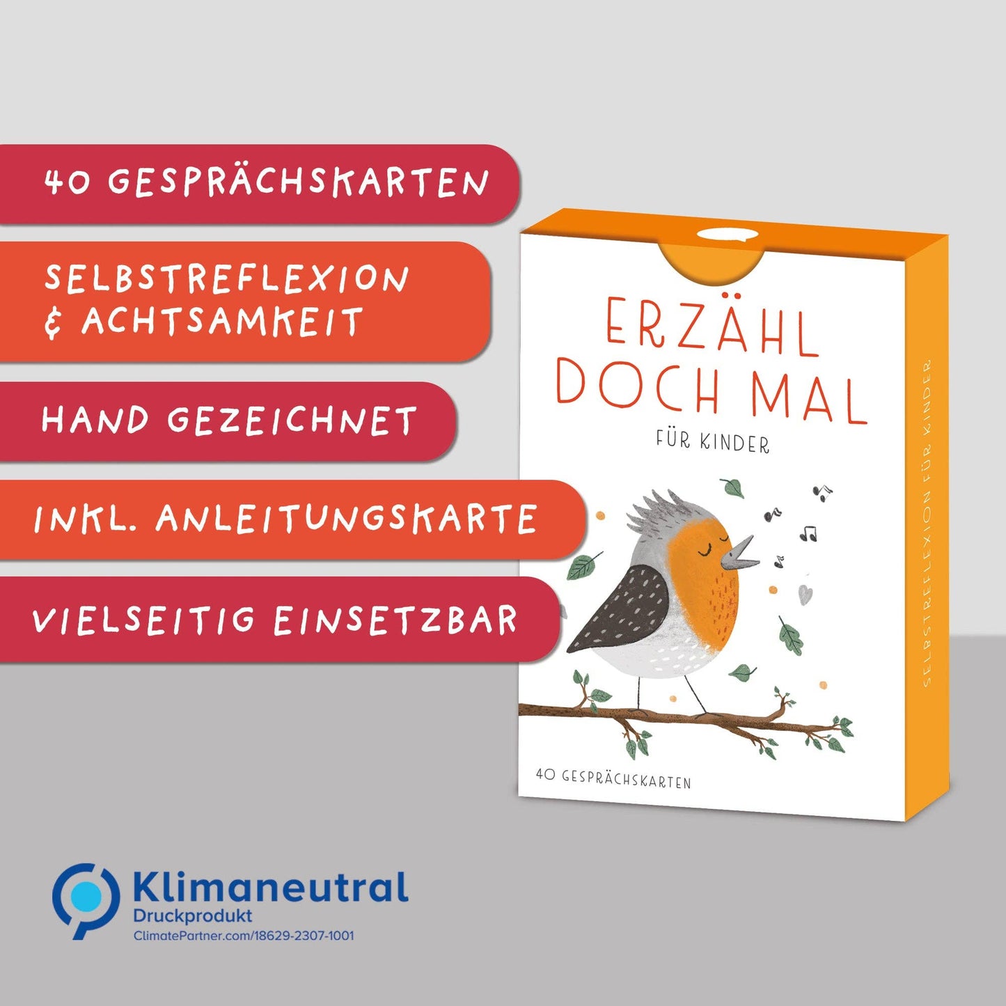 "Erzähl doch mal" - Gesprächskarten für Kinder von Rüsselfuchs
