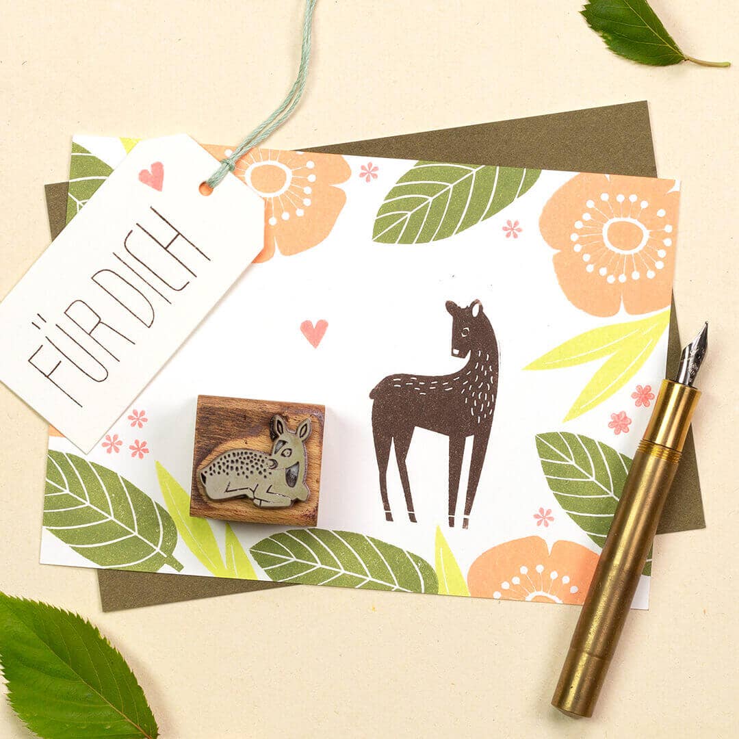 Klaproos XL Stempel van Perlenfischer