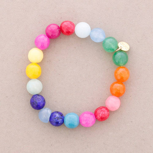 Stylisches Regenbogen-Armband für Erwachsene