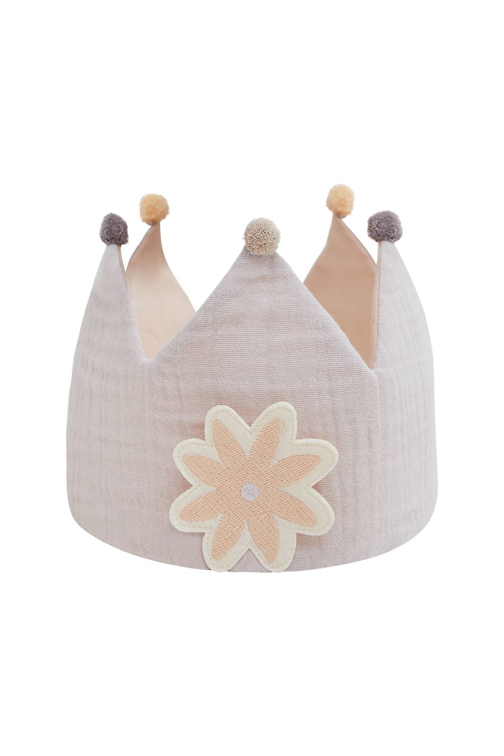 Rosa Geburtstagskrone "Lavender" mit Patches von 1-10 von Leevje