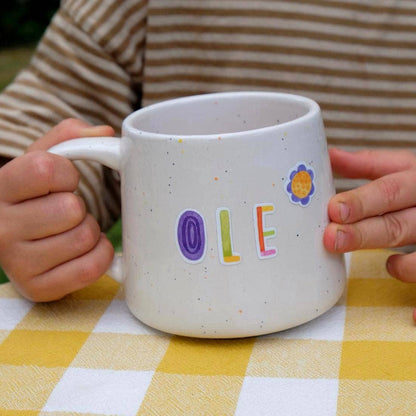 Spülmaschinenfeste Sticker "ABC" von Frau Ottilie (je 2 Bögen)