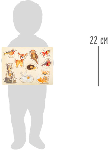 Houten puzzel "Bosdieren" van Small Foot