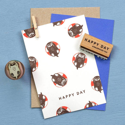 Stempel "Otterbaby" van Perlenfischer