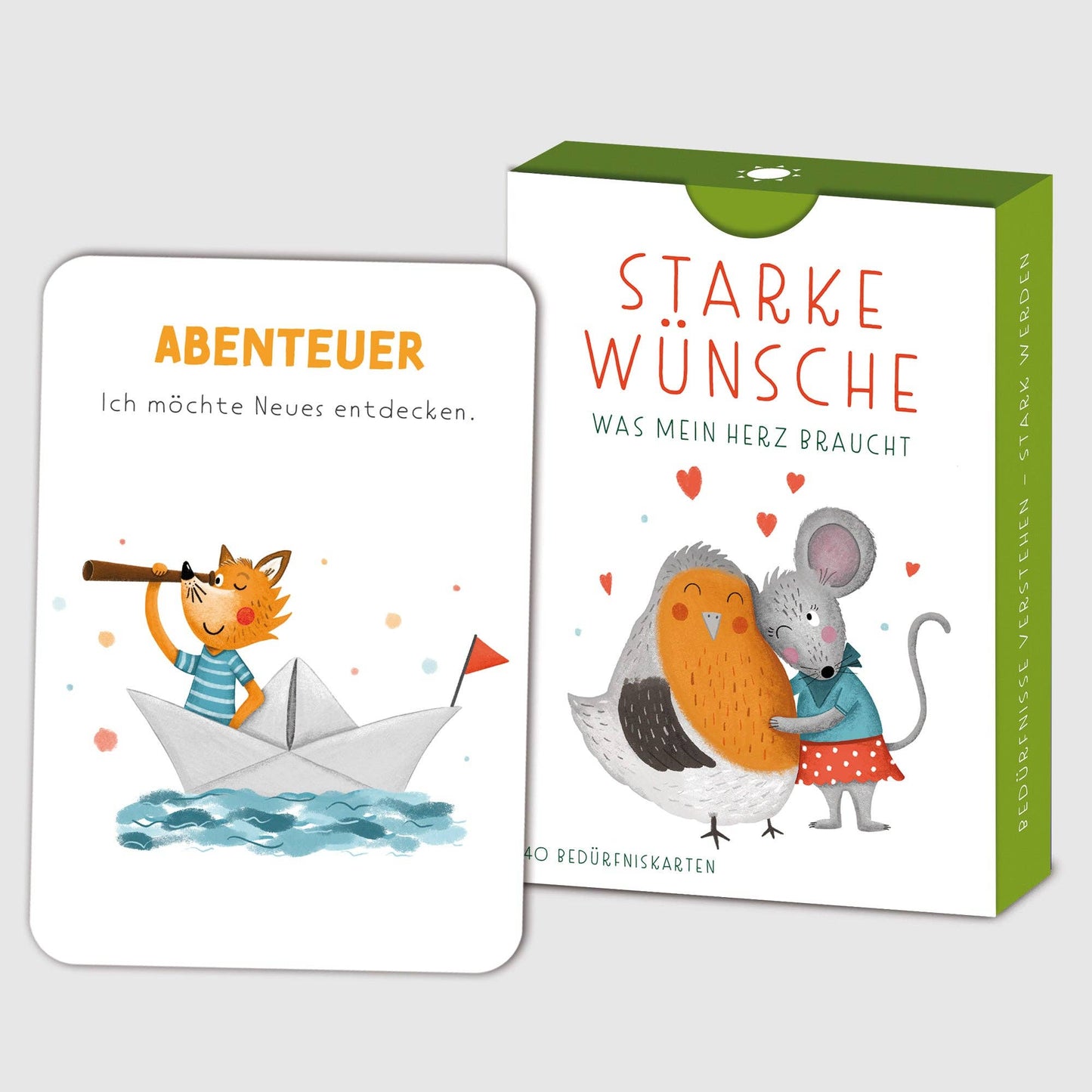 "Starke Wünsche - Was mein Herz braucht" - Bedürfniskarten für Kinder von Rüsselfuchs