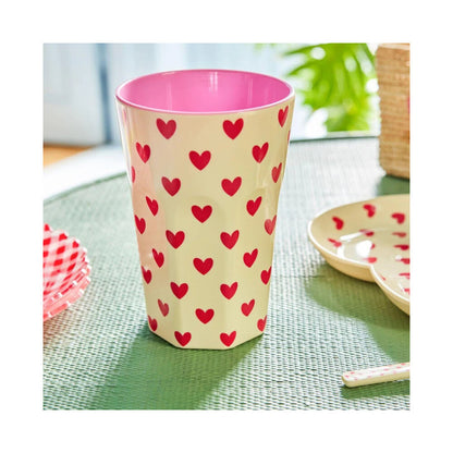 Großer Becher "Darling Hearts" von Rice, 400ml