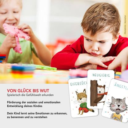 "Starke Gefühle für Kinder" - Gefühlskarten von Rüsselfuchs