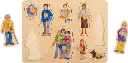 Wooden Puzzle "Family and Friends" by Small Foot