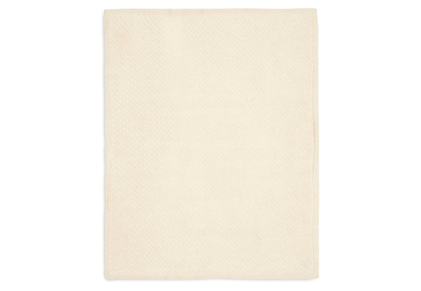 Beige Babydecke aus Merinowolle von Jollein, 75x100cm