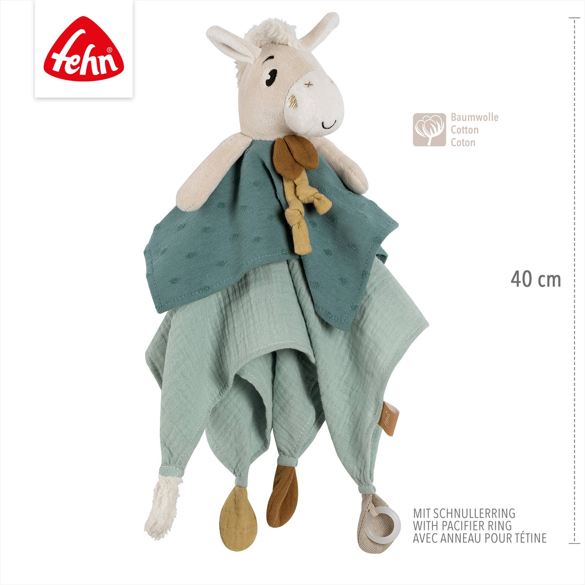 Schmusetuch Pferd Deluxe von Fehn