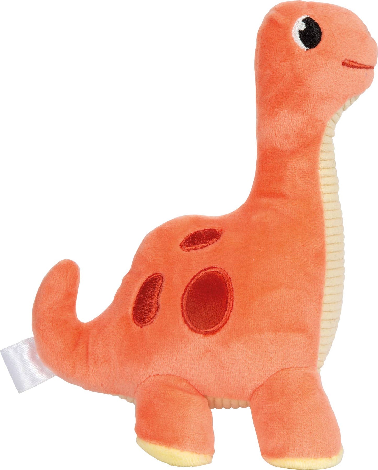 Kuscheltier Dinosaurier in Orange/Rot von Small Foot