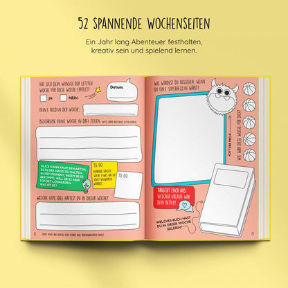 "Erzählt euch mehr" - Journal für Kids von Simon & Jan