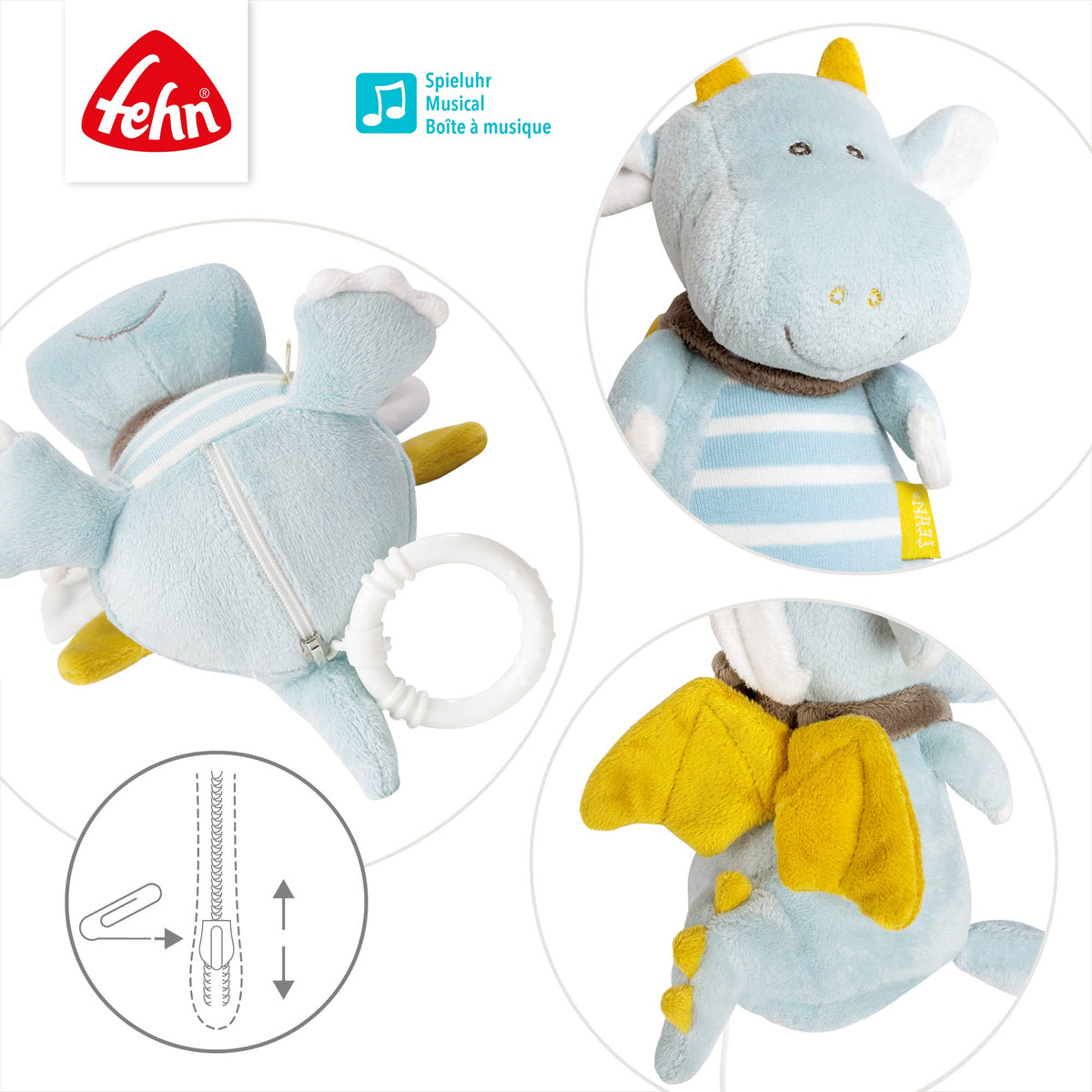 Spieluhr Drache von Fehn