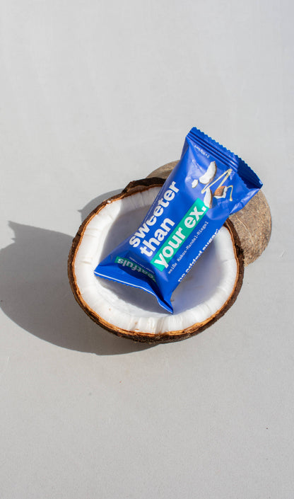 Weiße Schoko Kokosnuss-Mandel Riegel von Treatfuls