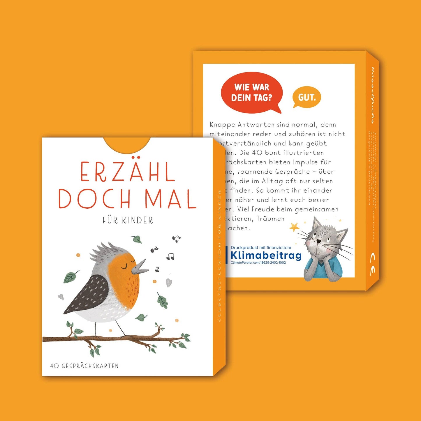 "Erzähl doch mal" - Gesprächskarten für Kinder von Rüsselfuchs