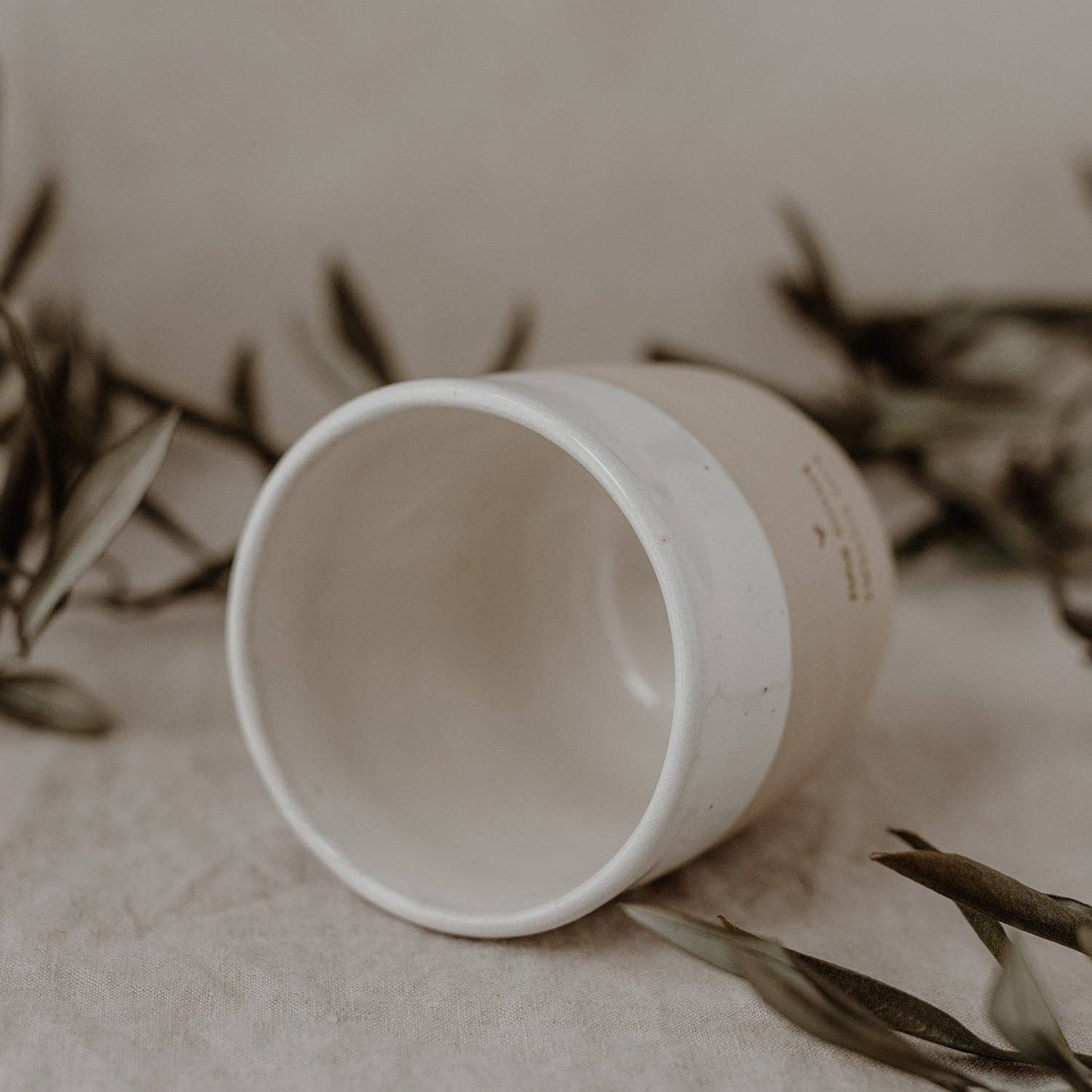 "Toller Tag" Tasse aus Steingut von Eulenschnitt