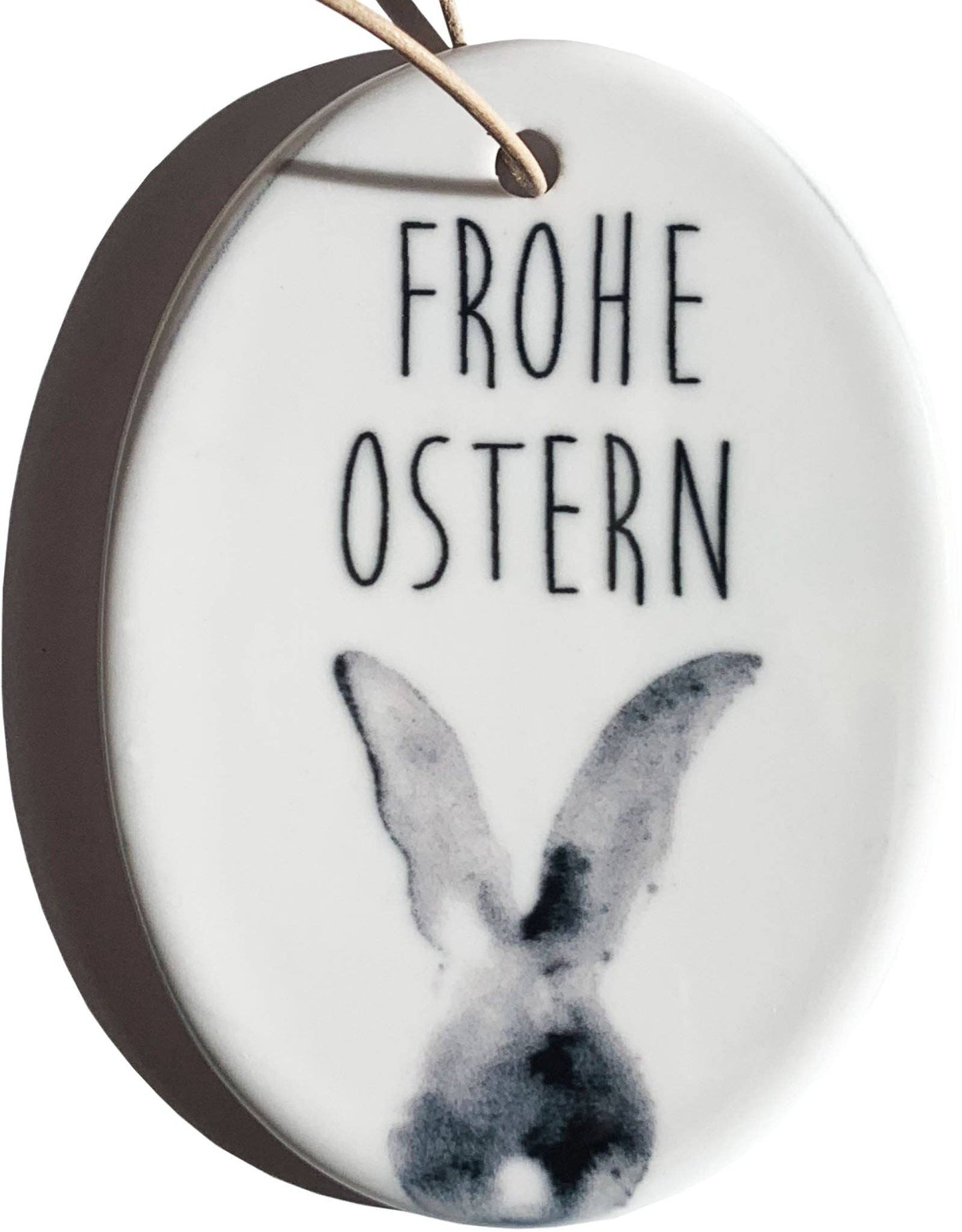 Keramiek-eierhanger "Fijne Pasen" van coopz