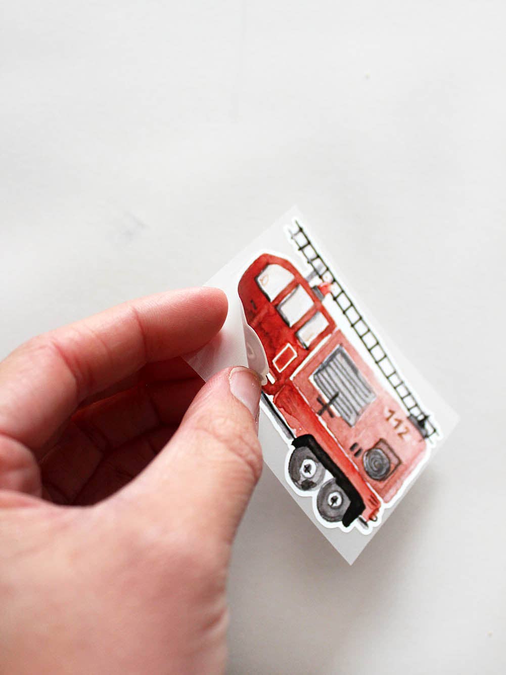 Halfbird - Bügelbild Feuerwehr