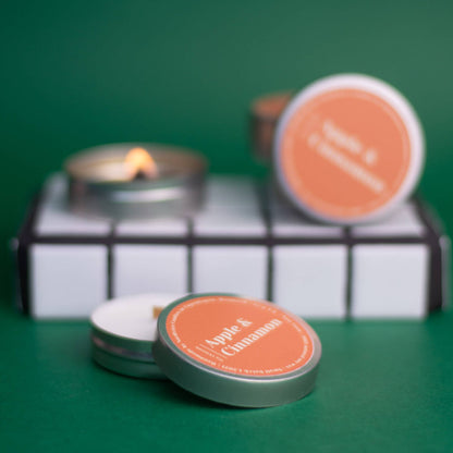 Mini-Duftkerzen mit Apfel & Zimt Duft von Nordtrice