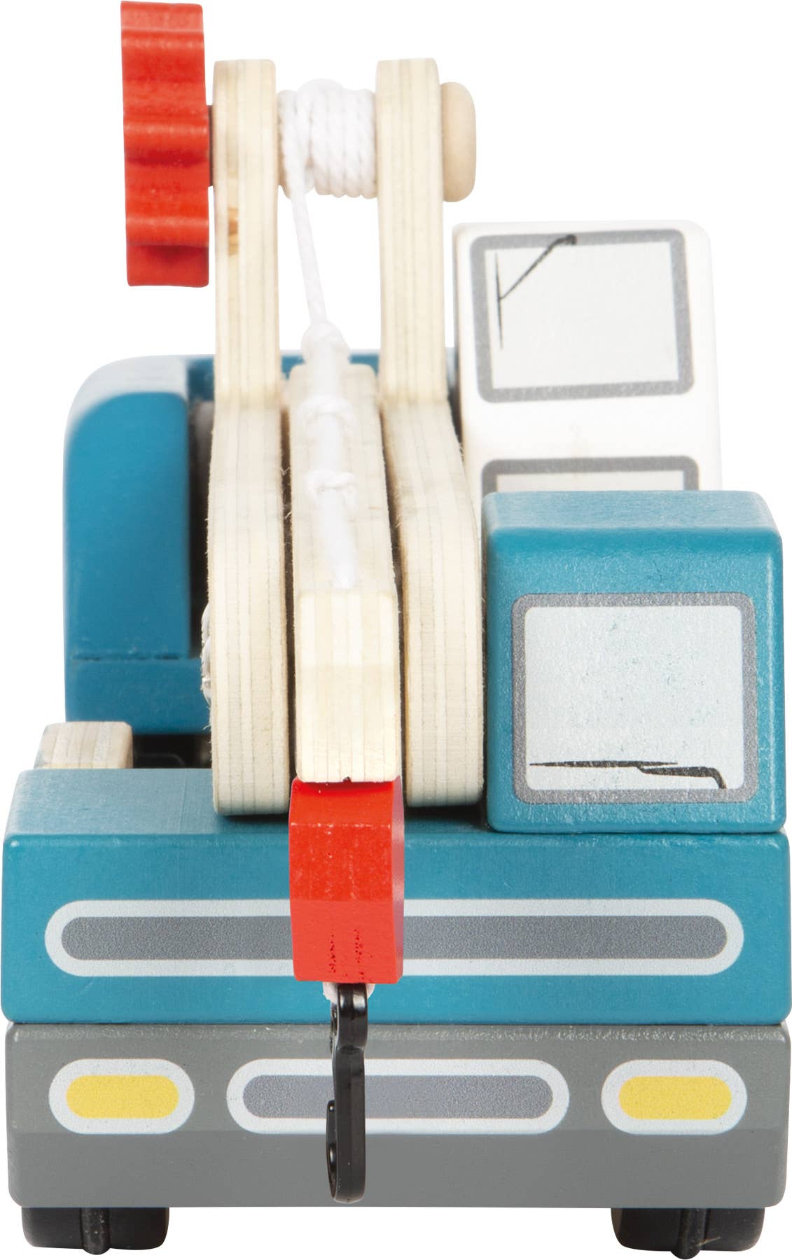 Kranwagen Kinderspielzeug aus Holz von Small Foot
