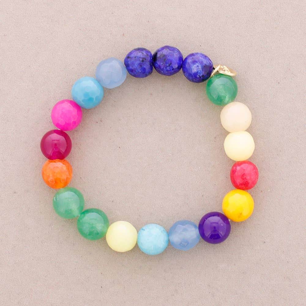 Stylisches Regenbogen-Armband für Erwachsene