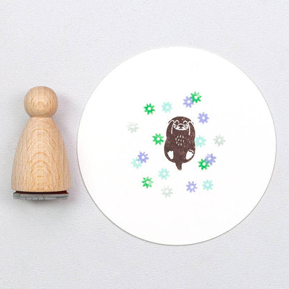 Stempel "Otterbaby" van Perlenfischer
