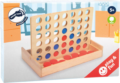 Spiel "Vier gewinnt" aus Holz von Small Foot