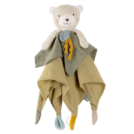"Bär" Schmusetuch als Einschlafhilfe & Kuscheltuch von Fehn