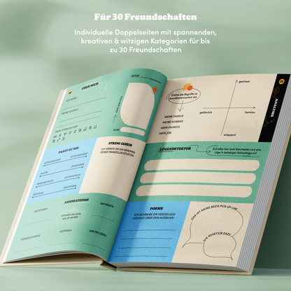 Freundebuch für Erwachsene von Simon & Jan