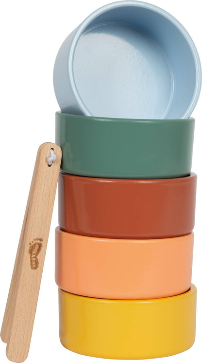 Montessori sorteerspel met houten pincet van Small Foot