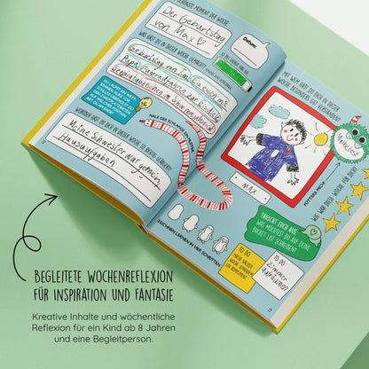 "Erzählt euch mehr" - Journal für Kids von Simon & Jan