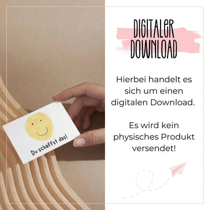 DIGITALE DATEI: 30 Brotdosen-Nachrichten für dein Schulkind