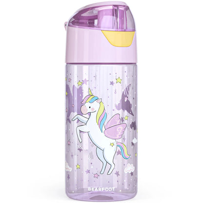 Auslaufsichere Trinkflasche mit Einhorn-Motiv für Kinder