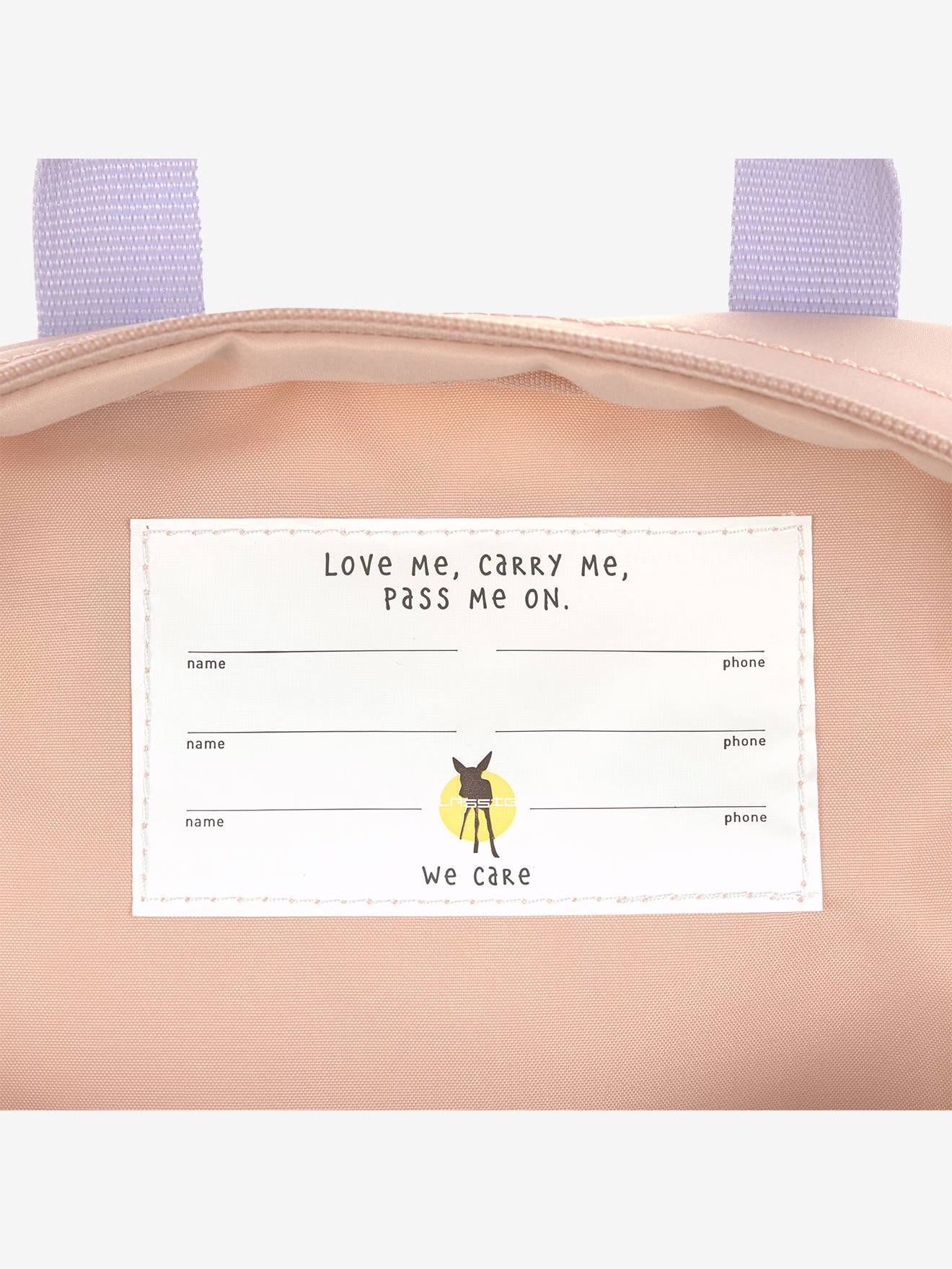 Rucksack "Little Gang" von Lässig mit Kirsch-Motiv, perfekt für den Kita-Start