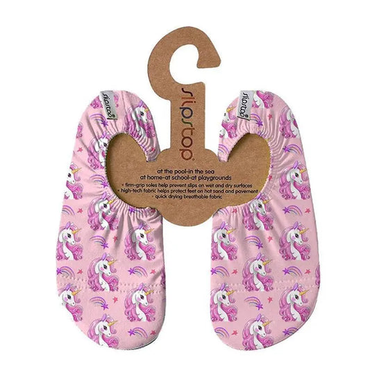 Slip Stop Schuhe "Iris" mit Einhorn-Motiv - perfekt für Wasser, Strand und Co.