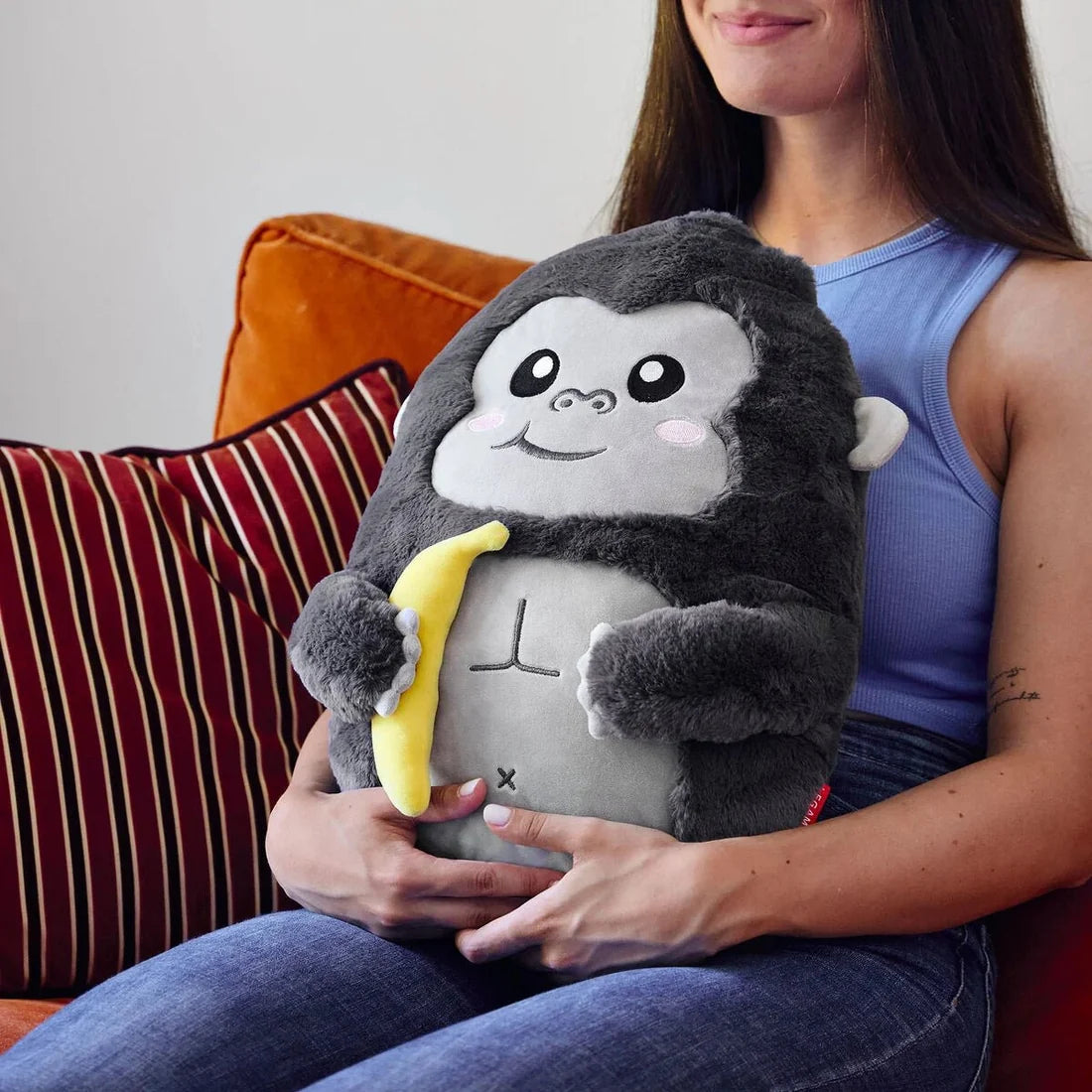 Großes weiches Kuscheltier "Gorilla" von Legami, 31cm