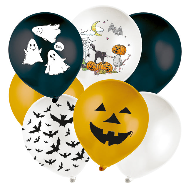 Halloween Luftballon Set von Krima & Isa (biologisch abbaubar)