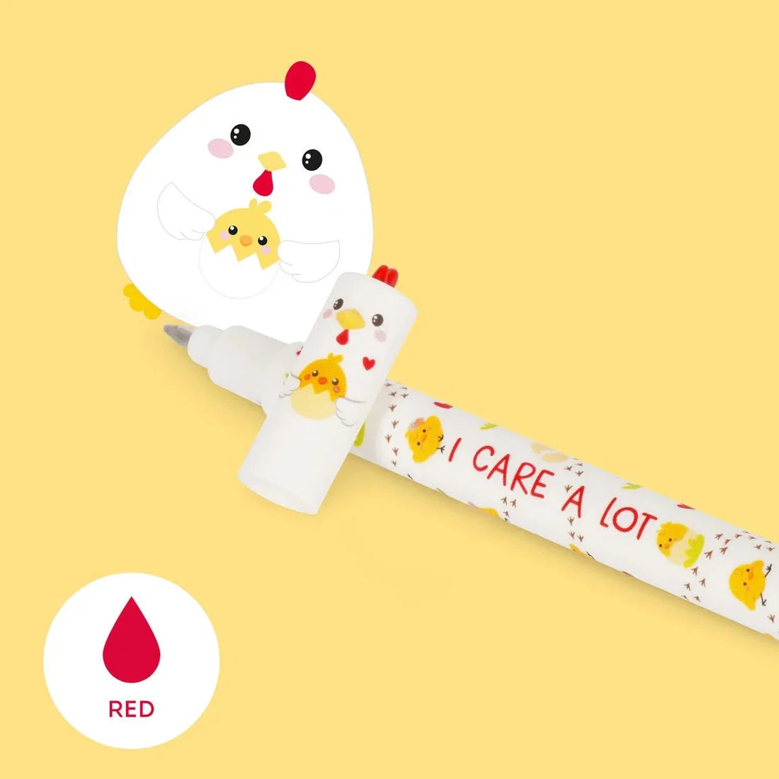 Limitierter löschbarer Gelstift „Henne“ von Legami